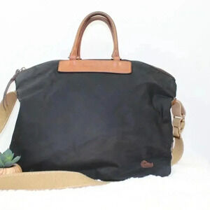 Dooney & Bourke juliette black nylon satchel
